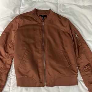 Rose Gold Bomber Jacket
